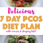 7 Day Low Carb PCOS Meal Plan For Beginners My PCOS Kitchen