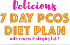 7 Day Low Carb PCOS Meal Plan For Beginners My PCOS Kitchen
