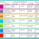 Weekly Menu Plan 03 06 17 Team Shuster Thrives Weekly