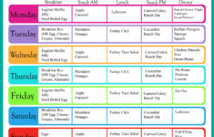 Weekly Menu Plan 03 06 17 Team Shuster Thrives Weekly